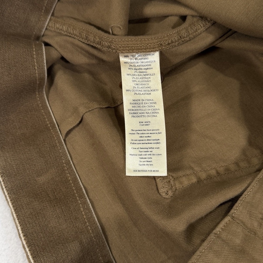 NWT Faherty Dune Utility‎ Pant Drawstring Wood Ba… - image 6